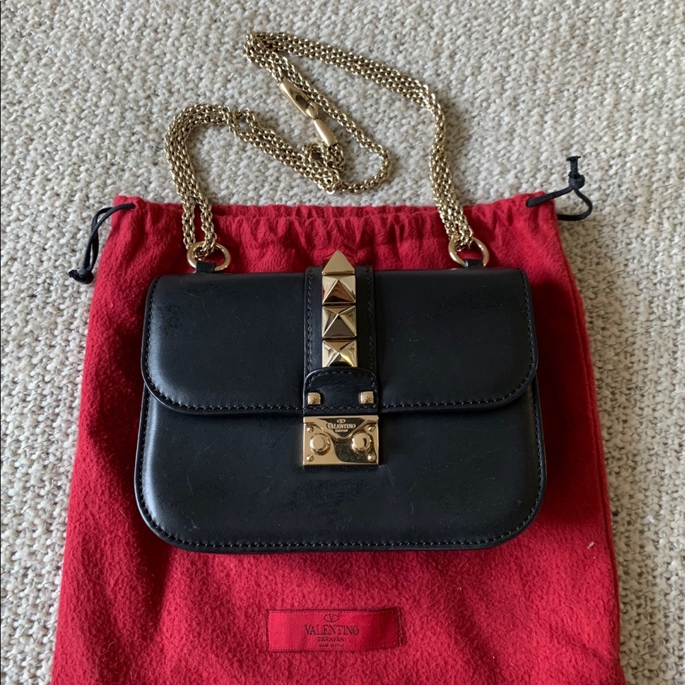 Valentino Stud Lock Bag